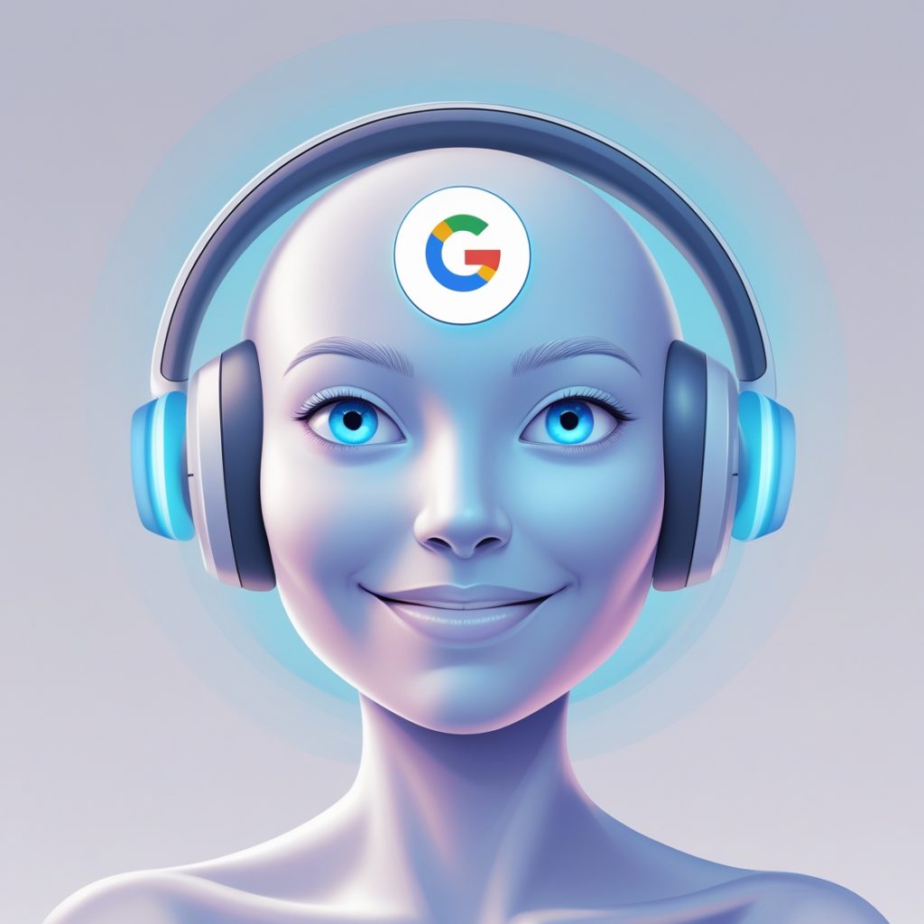 Leonardo Phoenix 10 A futuristic illustration of Google Assist 3